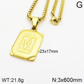 Stainless Steel Necklace  2N2002315vbll-452