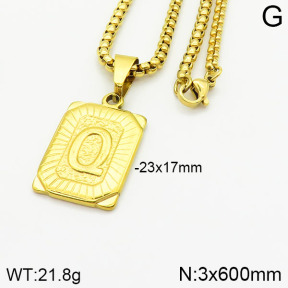 Stainless Steel Necklace  2N2002319vbll-452