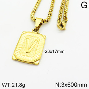 Stainless Steel Necklace  2N2002324vbll-452