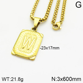 Stainless Steel Necklace  2N2002325vbll-452