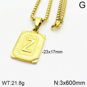 Stainless Steel Necklace  2N2002328vbll-452