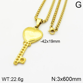 Stainless Steel Necklace  2N2002332vbll-452