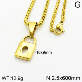 Stainless Steel Necklace  2N2002335ablb-452