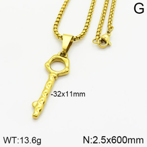 Stainless Steel Necklace  2N2002338vbll-452
