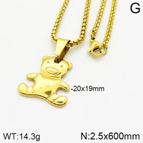 Stainless Steel Necklace  2N2002341ablb-452