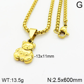 Stainless Steel Necklace  2N2002345vbll-452