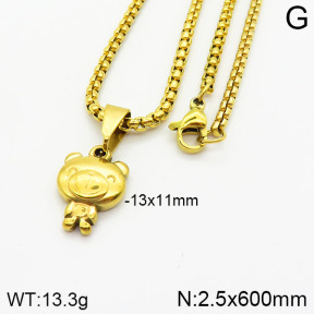 Stainless Steel Necklace  2N2002346vbll-452