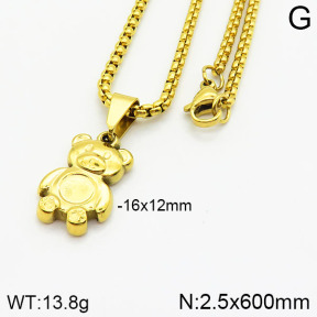 Stainless Steel Necklace  2N2002348vbll-452