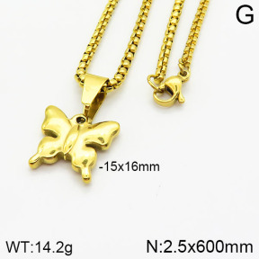 Stainless Steel Necklace  2N2002350ablb-452
