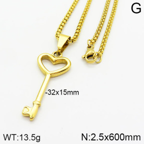 Stainless Steel Necklace  2N2002352vbll-452