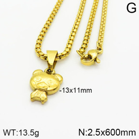 Stainless Steel Necklace  2N2002358vbll-452