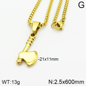 Stainless Steel Necklace  2N2002359ablb-452