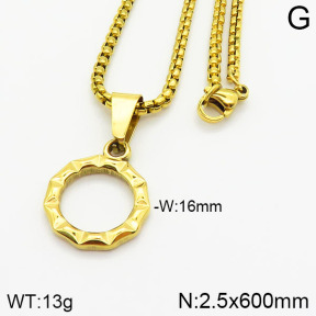 Stainless Steel Necklace  2N2002364ablb-452
