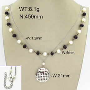 Stainless Steel Necklace  2N3000955ahlv-658