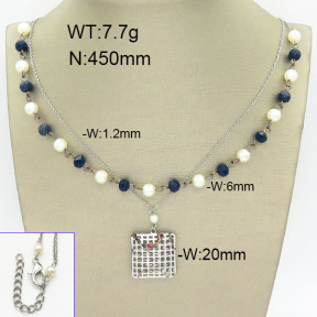 Stainless Steel Necklace  2N3000960ahlv-658