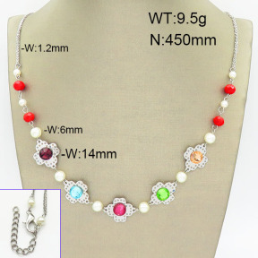 Stainless Steel Necklace  2N3000966vhov-658
