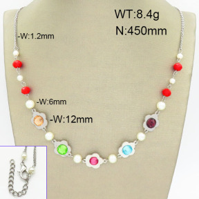 Stainless Steel Necklace  2N3000967vhov-658