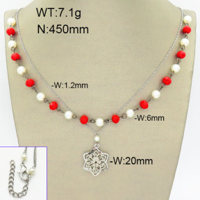 Stainless Steel Necklace  2N3000970ahlv-658