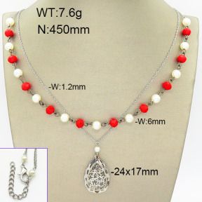 Stainless Steel Necklace  2N3000972ahlv-658