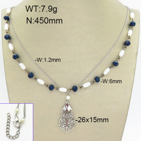 Stainless Steel Necklace  2N3000973ahlv-658