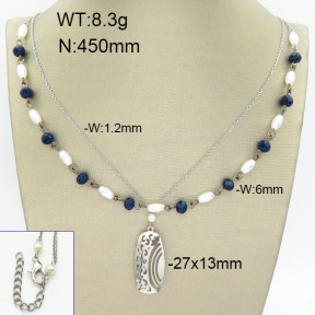 Stainless Steel Necklace  2N3000976ahlv-658