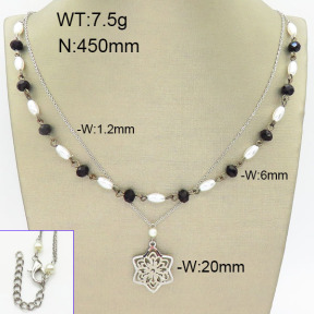 Stainless Steel Necklace  2N3000978ahlv-658