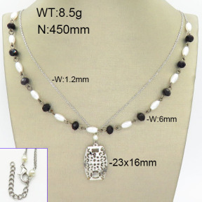 Stainless Steel Necklace  2N3000979ahlv-658