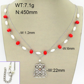 Stainless Steel Necklace  2N3000982ahlv-658