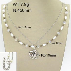 Stainless Steel Necklace  2N3000985ahlv-658