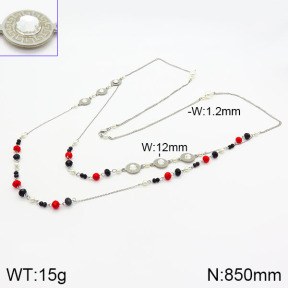 Stainless Steel Necklace  2N4001444aivb-658