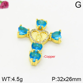 Fashion Copper Pendant  F2P400233vbnb-J111