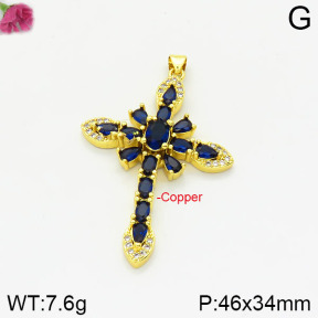 Fashion Copper Pendant  F2P400239vbpb-J111