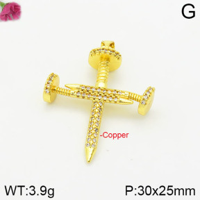 Fashion Copper Pendant  F2P400257vbnb-J111