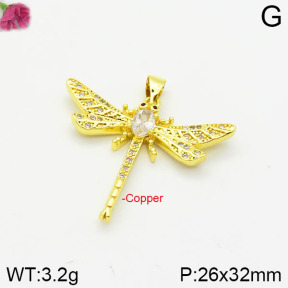 Fashion Copper Pendant  F2P400265ablb-J111