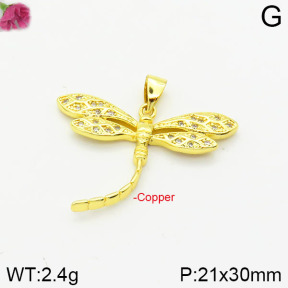Fashion Copper Pendant  F2P400269ablb-J111