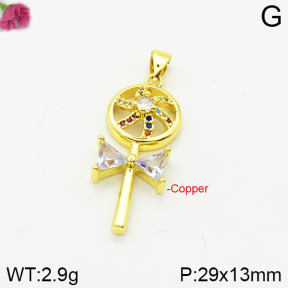 Fashion Copper Pendant  F2P400275vbmb-J111