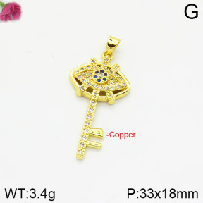 Fashion Copper Pendant  F2P400280vbmb-J111