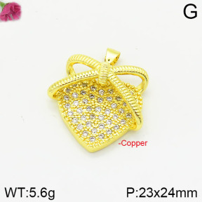 Fashion Copper Pendant  F2P400283vbmb-J111