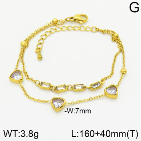 Stainless Steel Bracelet  2B4002161vhha-669