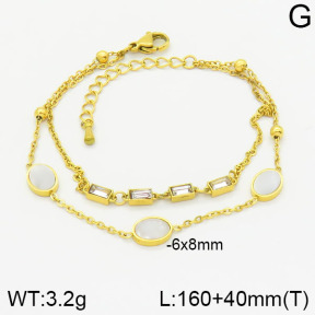 Stainless Steel Bracelet  2B4002162vhha-669
