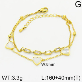 Stainless Steel Bracelet  2B4002163vhha-669