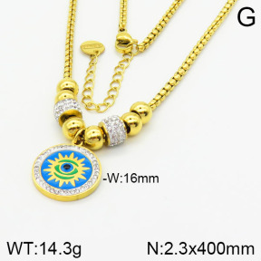 Stainless Steel Necklace  2N3000989ahjb-669