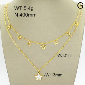 Stainless Steel Necklace  2N4001457vhha-669