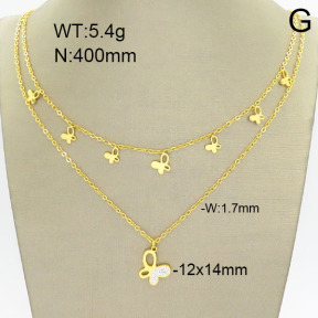 Stainless Steel Necklace  2N4001458vhha-669