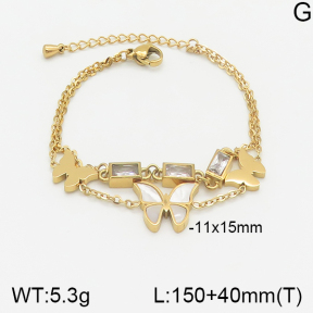 Stainless Steel Bracelet  5B4001653bhbl-669