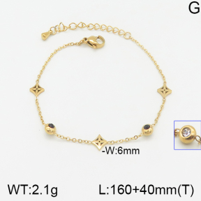 Stainless Steel Bracelet  5B4001668vbnl-669