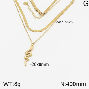 Stainless Steel Necklace  5N2001509vbpb-669