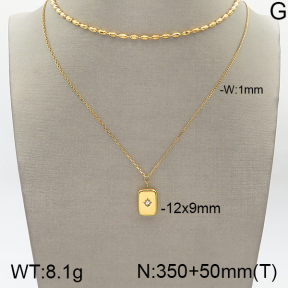 Stainless Steel Necklace  5N4001182bhia-669