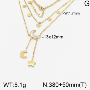 Stainless Steel Necklace  5N4001189bhva-669