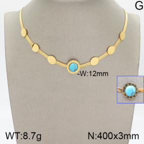 Stainless Steel Necklace  5N4001197bhbl-669